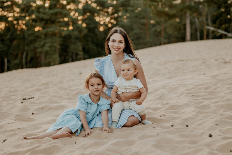 Fotografka se svými dětmi