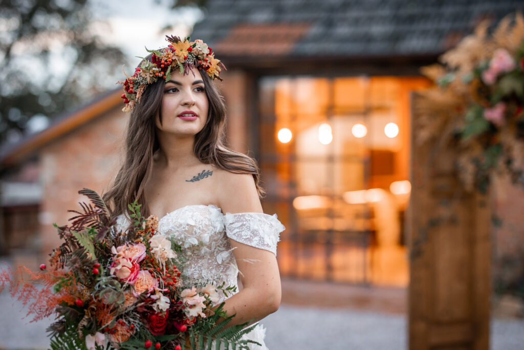 romantická svatební fotografie nevěsty a ženicha Praha