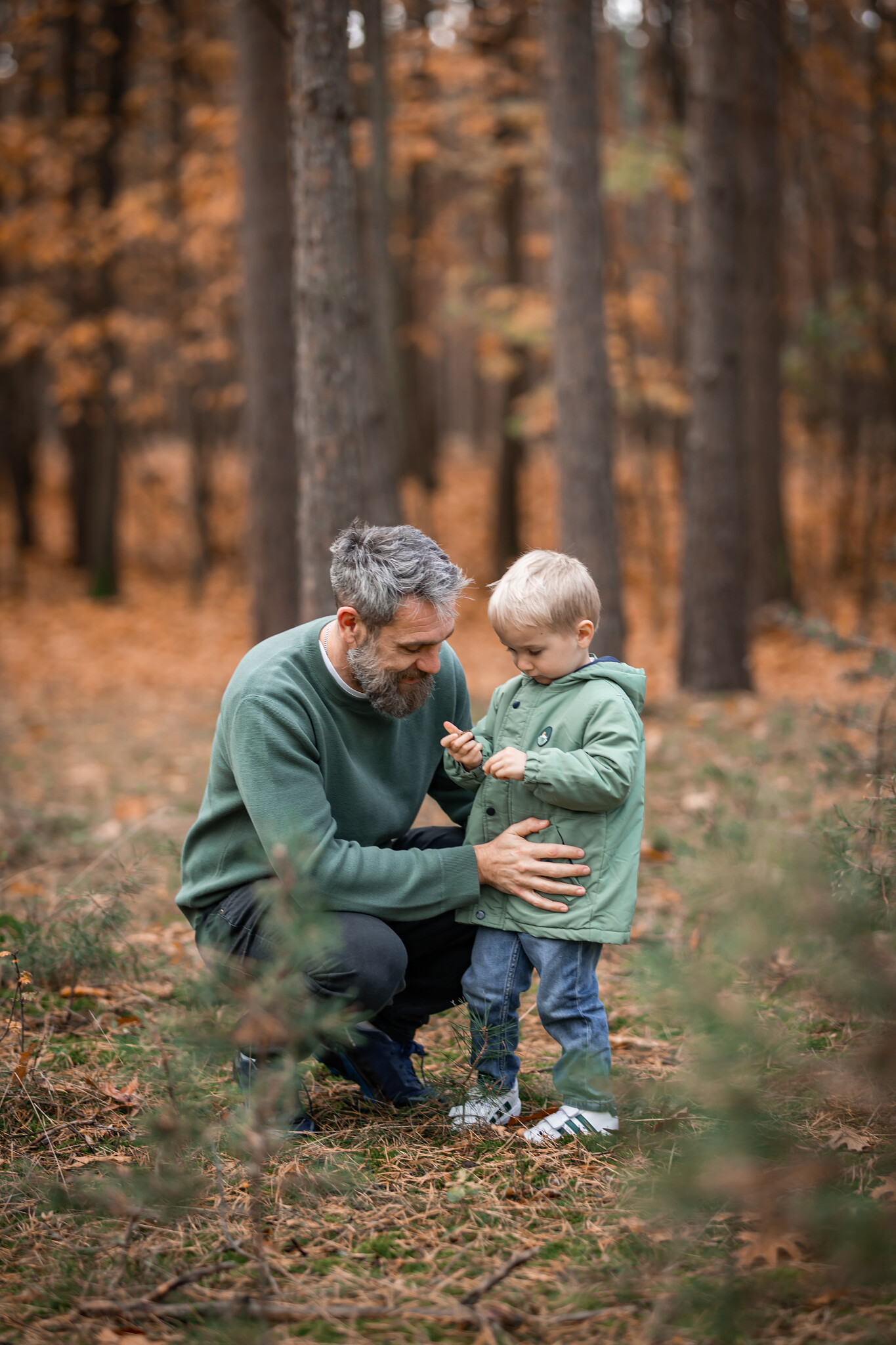 táta a syn focení v Poděbradech